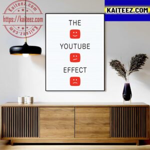 The YouTube Effect Official Poster Art Decor Poster Canvas
