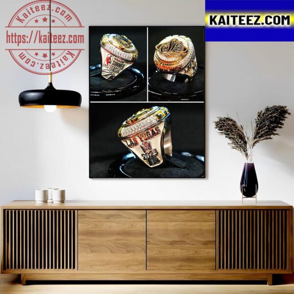 These Las Vegas Summer League Rings Are Tuff Art Decor Poster Canvas