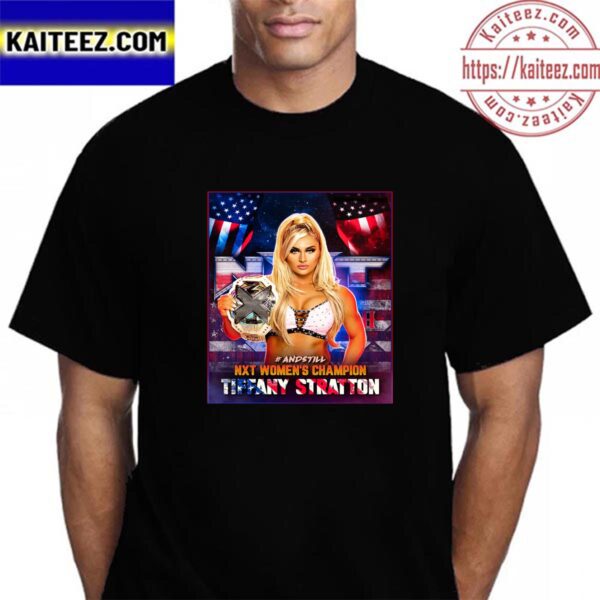 Tiffany Stratton Is The NXT Womens Champion At WWE NXT GAB 2023 Vintage T-Shirt