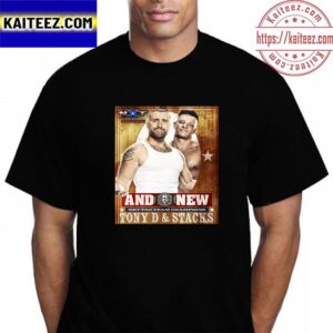 Tony D And Stacks And New NXT Tag Team Champions At WWE NXT The Great American Bash 2023 Vintage T-Shirt