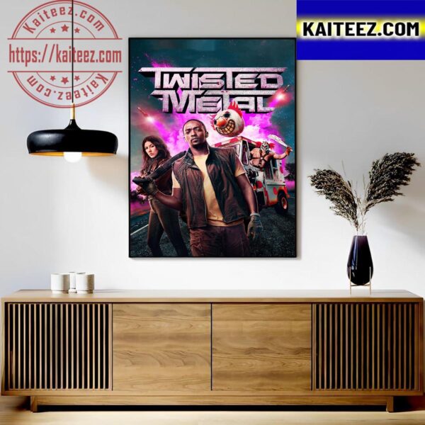 Twisted Metal New Poster Art Decor Poster Canvas