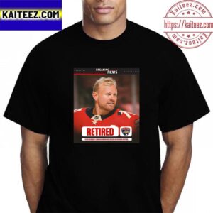 Two Time Stanley Cup Winner Patric Hornqvist Retires At 36 From NHL Vintage T-Shirt