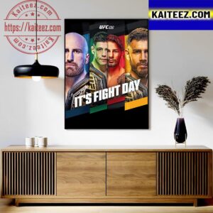 UFC 290 Fight Day Poster Art Decor Poster Canvas