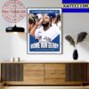 Vladimir Guerrero Jr Wins The 2023 Home Run Derby Champ Art Decor Poster Canvas