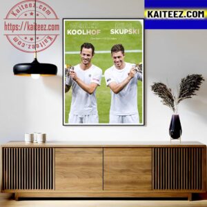 Wesley Koolhof And Neal Skupski Are Gentlemens Doubles Champions At 2023 Wimbledon Art Decor Poster Canvas