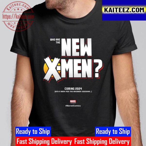 Who Are The New X-Men Coming 2024 Vintage T-Shirt