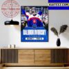 Vladimir Guerrero Jr Is Back In Home Run Derby Art Decor Poster Canvas