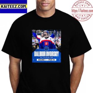 With The 10th Overall Pick In The 2023 NHL Draft St Louis Blues Select Dalibor Dvorsky Vintage T-Shirt