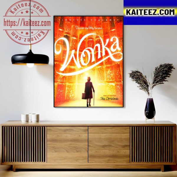 Wonka Official Poster Art Decor Poster Canvas