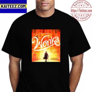 Wonka Official Poster Vintage T-Shirt