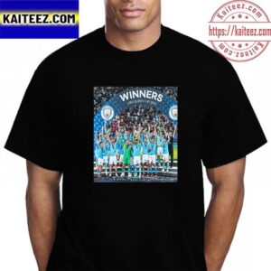 2023 UEFA Super Cup Winners Are Manchester City Vintage T-Shirt