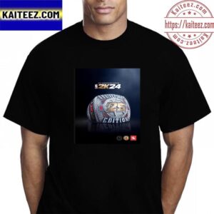 25th Anniversary Edition NBA 2K24 Vintage T-Shirt