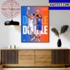 Aja Wilson 53 Points Ties The WNBA Record For Most Points In A Game Art Decor Poster Canvas