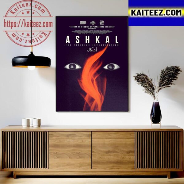 Ashkal The Tunisian Investigation Official Poster Art Decor Poster Canvas