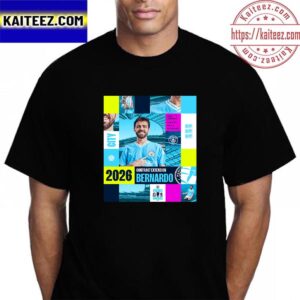 Bernardo Silva Has Extended His Contract At Manchester City Until 2026 Vintage T-Shirt