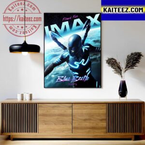 Blue Beetle New Poster Movie Filmed For IMAX Art Decor Poster Canvas