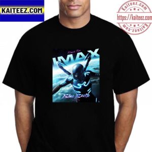Blue Beetle New Poster Movie Filmed For IMAX Vintage T-Shirt