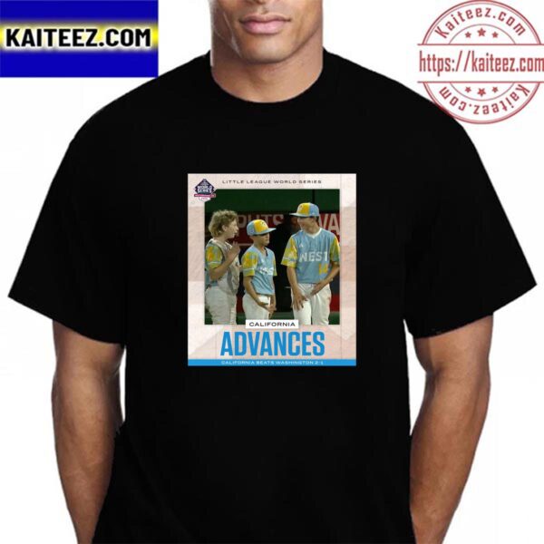 California Advances To The US Championship In The 2023 Little League World Series Vintage T-Shirt