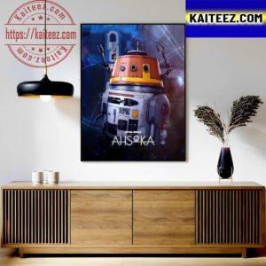 Chopper In Star Wars Ahsoka Art Decor Poster Canvas