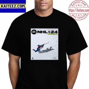 Colorado Avalanche Cale Makar On Cover The EA Sports NHL 24 X-Factor Edition Vintage T-Shirt