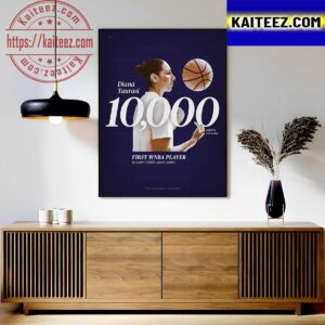 Congrats Diana Taurasi 10000 Career Points And Counting In WNBA Wall Decor Poster Canvas