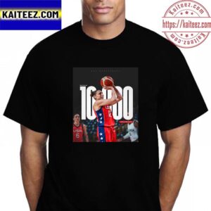 Congrats Diana Taurasi 10K Career Points The Greatest Scorer In The WNBA History Vintage T-Shirt