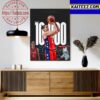 Congrats The Goat Of WNBA Diana Taurasi Becomes The First Player Reach 10000 Career Points In WNBA Wall Decor Poster Canvas
