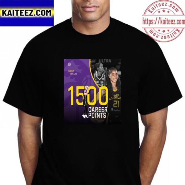 Congrats To Jordin Canada On Surpassing 1500 Career Points Vintage T-Shirt