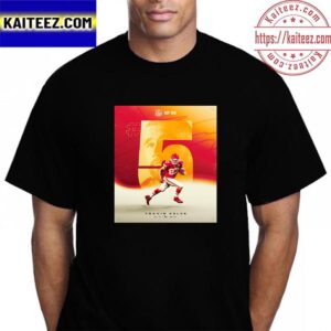 Congrats Travis Kelce Is Top 5 On The NFL Top 100 Players Of 2023 Vintage T-Shirt