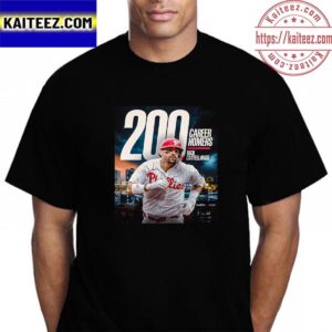 Congratulations To Nick Castellanos On Reaching 200 Career Home Runs Vintage T-Shirt