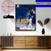 Congrats Tyreek Hill Is Top 7 On The NFL Top 100 Players Of 2023 Art Decor Poster Canvas