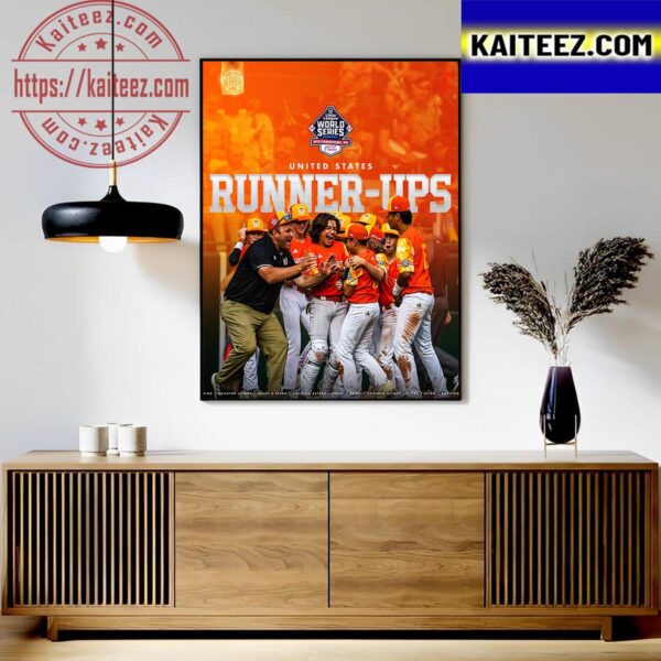 Congratulations to Needville United States Runner-Ups at 2023 Little League Baseball World Series Art Decor Poster Canvas