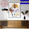 DeMarcus Ware Is Pro Football Hall Of Fame 2023 Of Denver Broncos Art Decor Poster Canvas