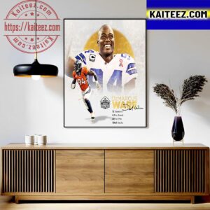 DeMarcus Ware Is The 2023 Pro Football Hall Of Fame Canton Ohio Signature Art Decor Poster Canvas