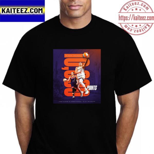 Diana Taurasi Becomes The First Player WNBA In History To Reach 10000 Career Points Vintage T-Shirt