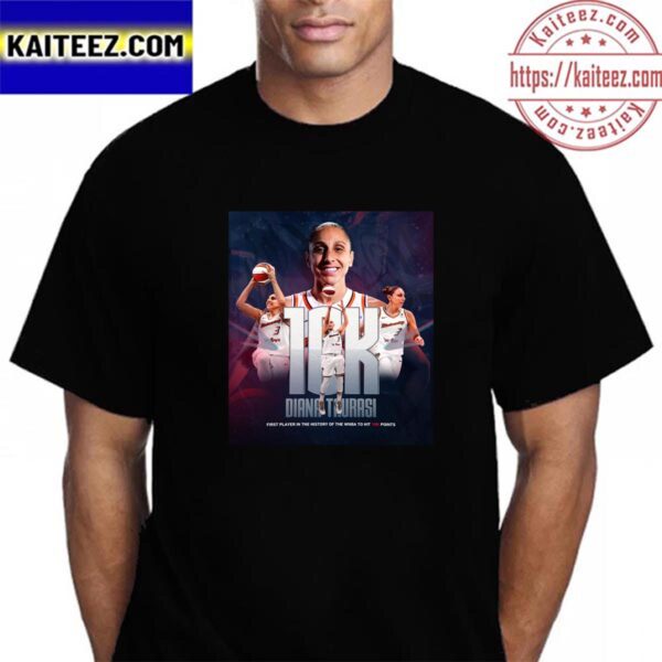 Diana Taurasi Is The First-Ever WNBA Player To Reach 10 000 Career Points Vintage T-Shirt