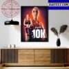 Diana Taurasi Is The First WNBA Player Ever To Reach 10000 Career Points Wall Decor Poster Canvas