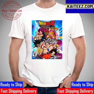Dragon Ball Z Budokai Tenkaichi 4 Official Poster Vintage T-Shirt
