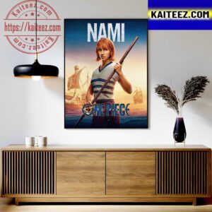 Emily Rudd As Nami In One Piece Of Netflix Live-Action Classic T-Shirt Art Decor Poster Canvas