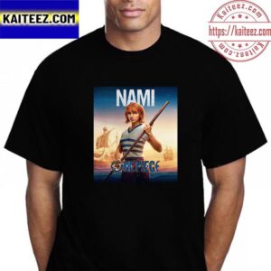 Emily Rudd As Nami In One Piece Of Netflix Live-Action Vintage T-Shirt
