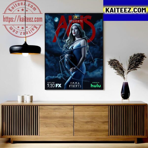 Emma Roberts In FX American Horror Story Delicate Part 1 Official Poster Art Decor Poster Canvas