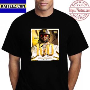 Fernando Tatis Jr 100 Career Home Runs Fourth Fastest In MLB History Vintage T-Shirt