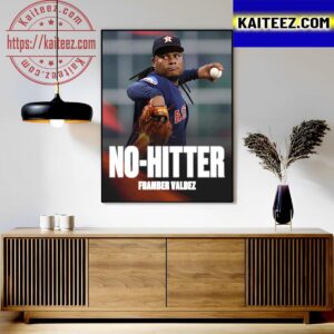 Framber Valdez Notches The 3rd No-Hitter This Season Art Decor Poster Canvas