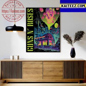 Guns N Roses World Tour Pittsburgh Pennsylvania US August 18th 2023 Classic T-Shirt Art Decor Poster Canvas