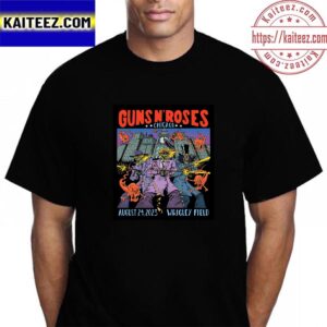 Guns N Roses at Wrigley Field Chicago August 24th 2023 Vintage T-Shirt