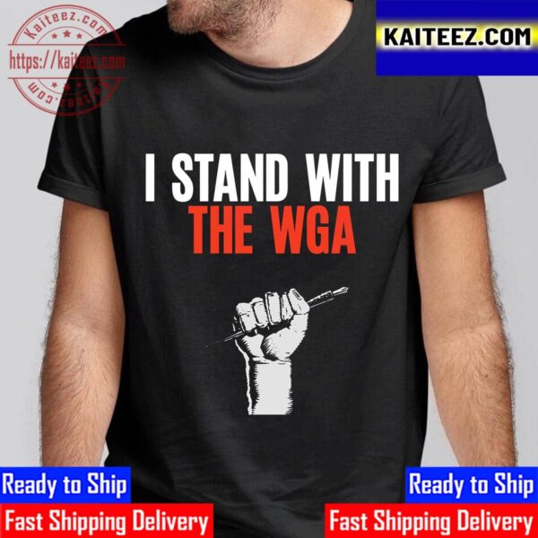 I Stand With The WGA Vintage T-Shirt