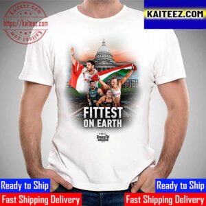 Jeff Adler And Laura Horvath Are The Fittest Man And Fittest Woman on Earth 2023 Vintage t-Shirt