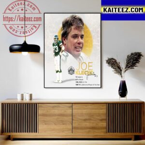 Joe Klecko Is The 2023 Pro Football Hall Of Fame Canton Ohio Signature Art Decor Poster Canvas