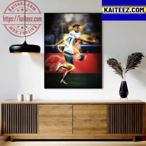 Lamine Yamal Is The Youngest Player To Record A Laliga Assist With Barcelona Art Decor Poster Canvas