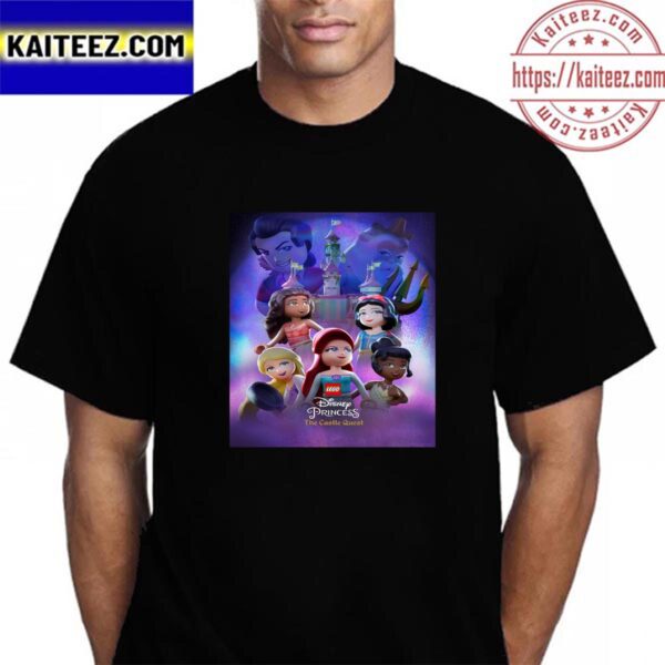 Lego Disney Princess The Castle Quest Poster Vintage T-Shirt